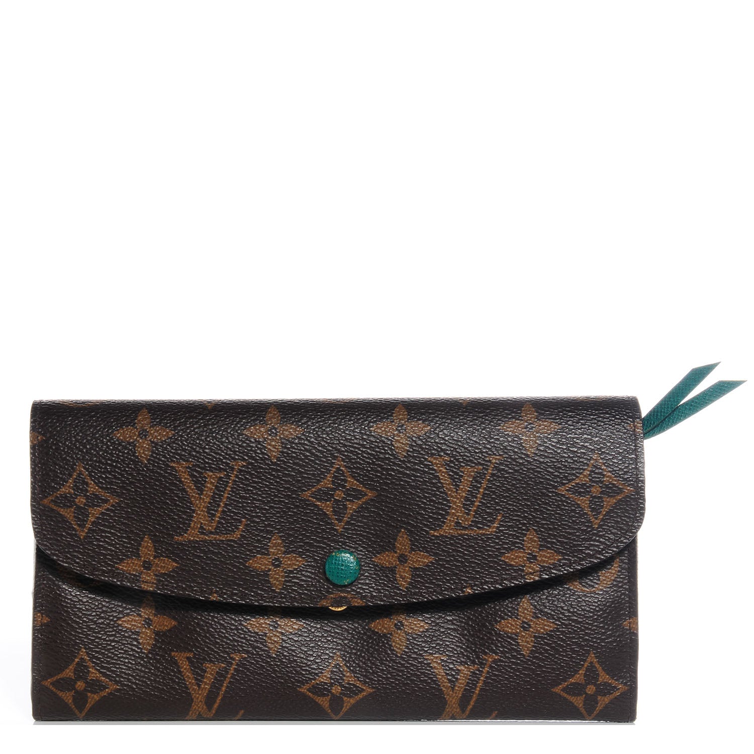 Louis Vuitton Monogram Emilie Wallet Vert 1 of 8