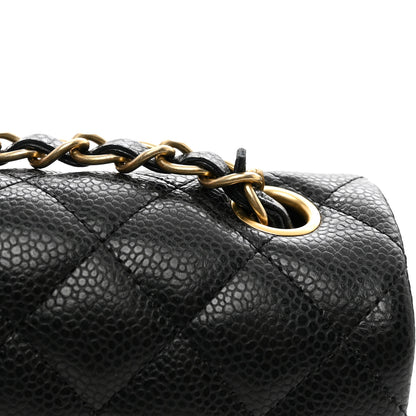 Chanel Caviar Quilted Mini Rectangular Flap Black 11 of 12