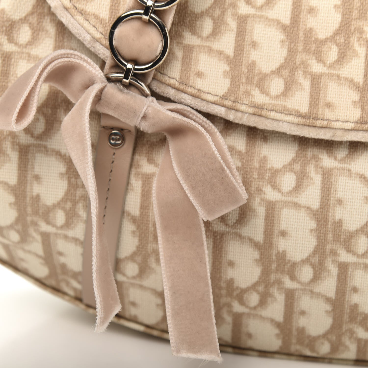 Christian Dior Monogram Romantique Trotter Bag Rose 13 of 15