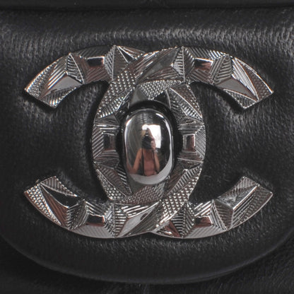 Chanel Lambskin Mineral Nights Flap Wristlet Black 6 of 11