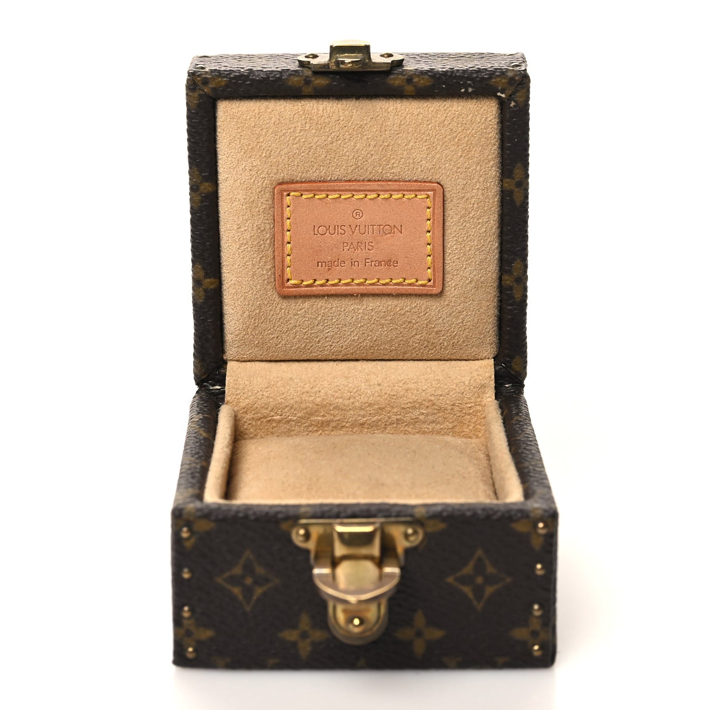 Monogram Ring Box Mini Trunk Case