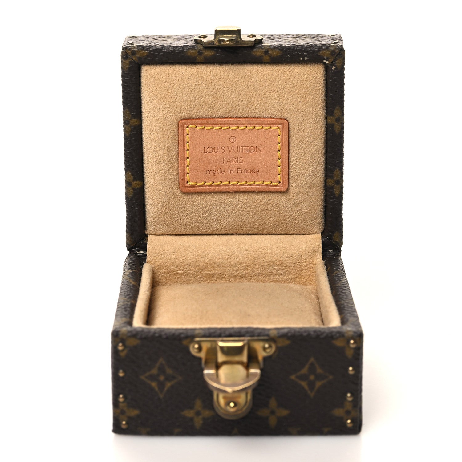 Louis Vuitton Monogram Ring Box Mini Trunk Case 5 of 6