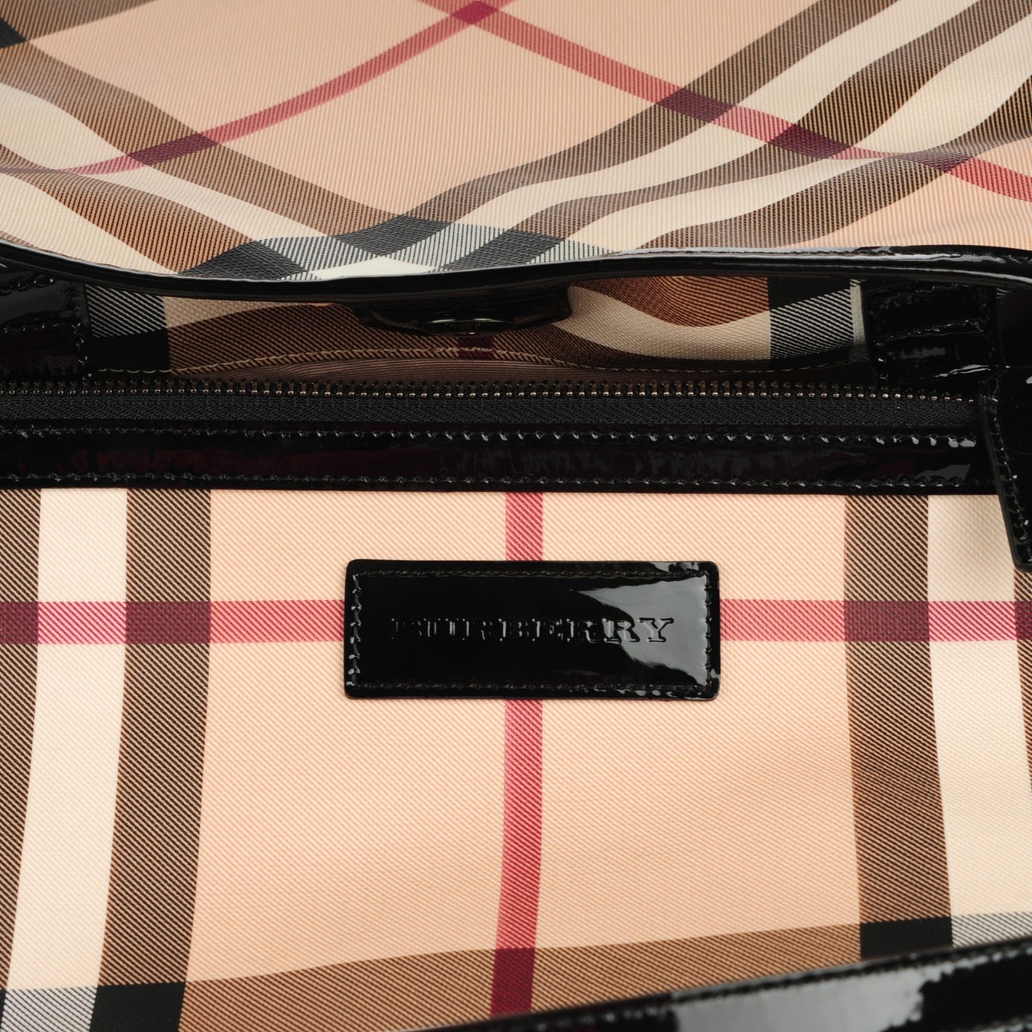 Nova Check Small Canterbury Tote Black