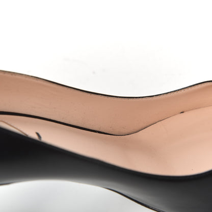 Fendi Calfskin Grosgrain Pumps 39 Black 11 of 15