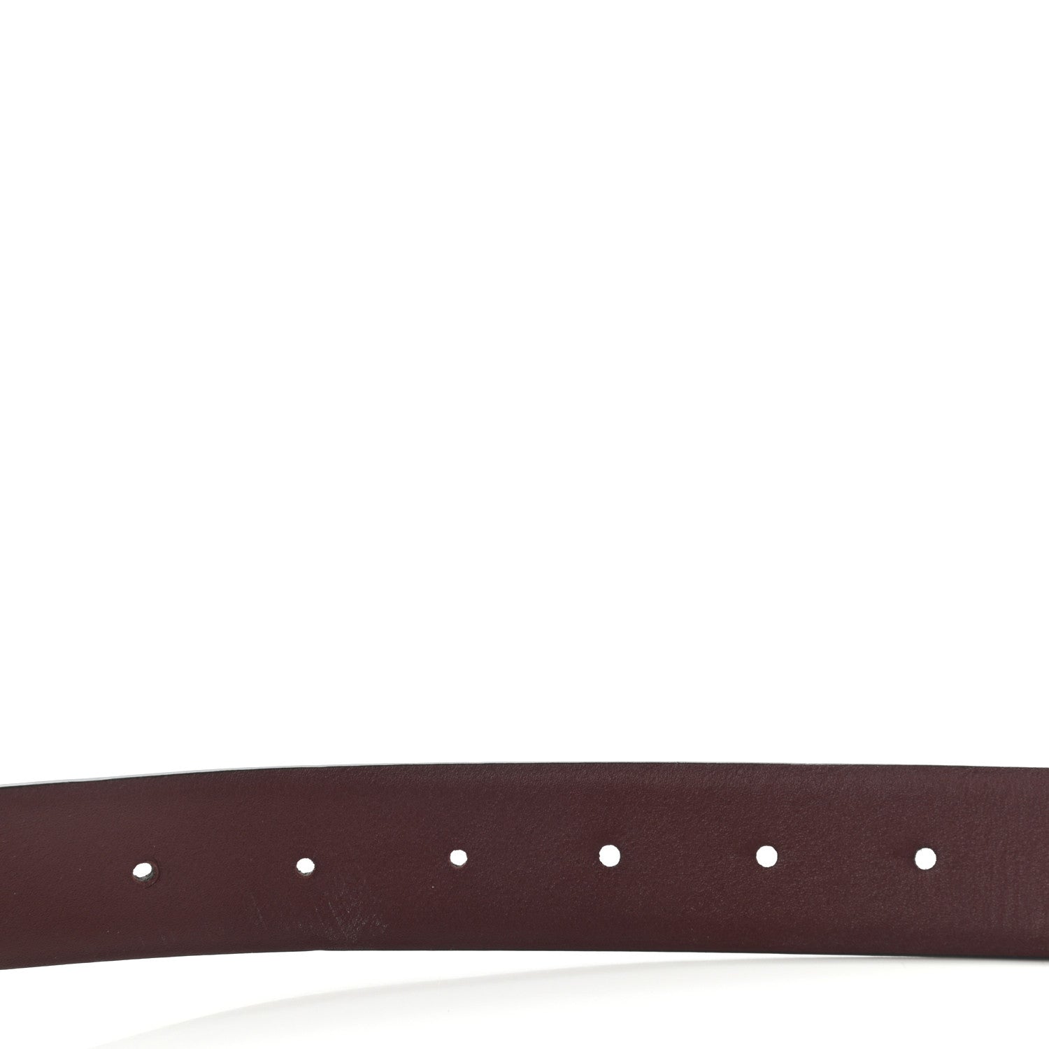 Chanel Calfskin CC Reversible Belt 90 Black Burgundy 4 of 6