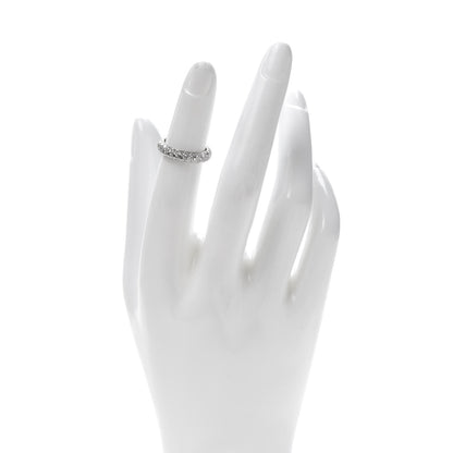 Tiffany Platinum Diamond Etoile Three-Row Band Ring 46 3.75 2 of 5