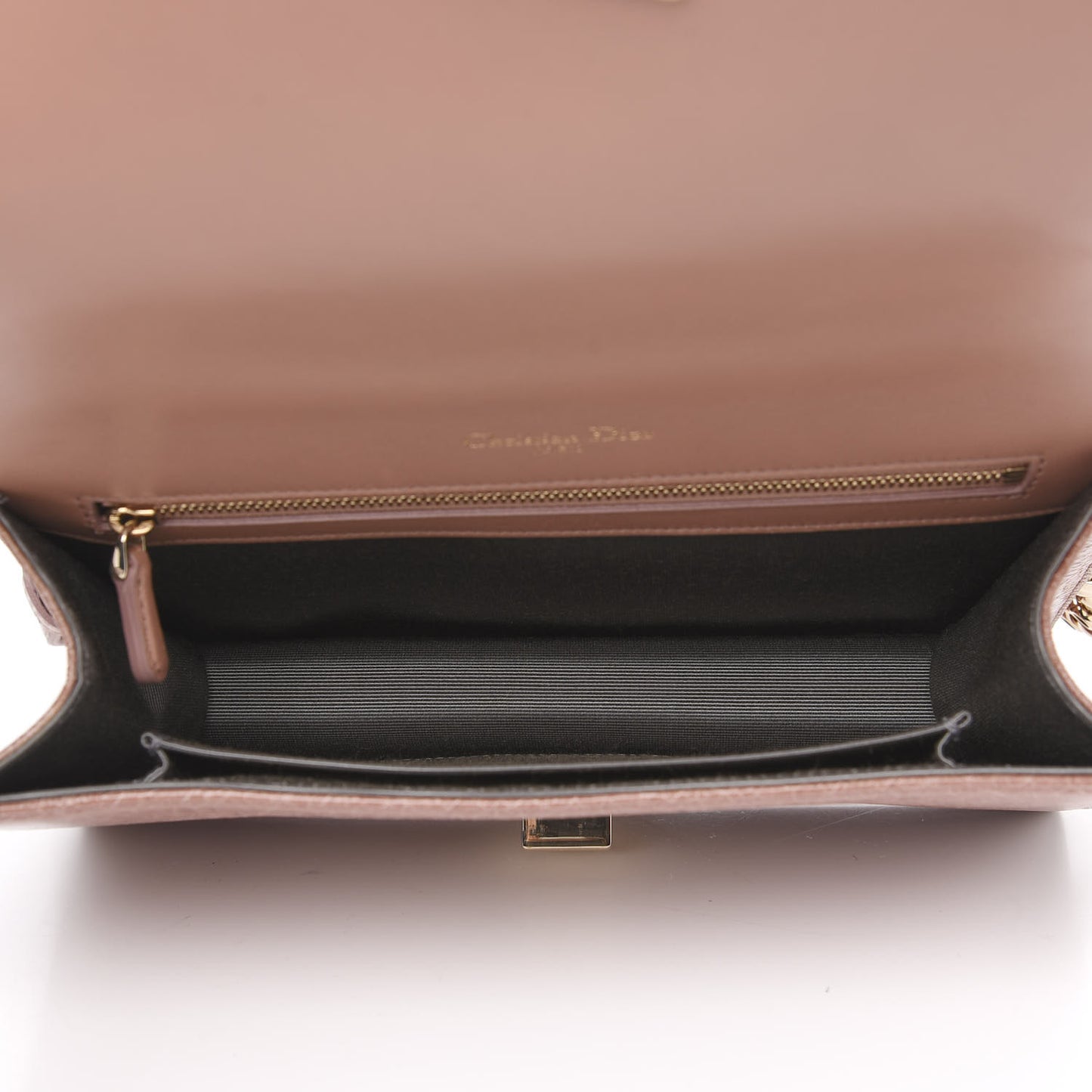 Ceramic Effect Deerskin Medium Diorama Flap Bag Dark Petal