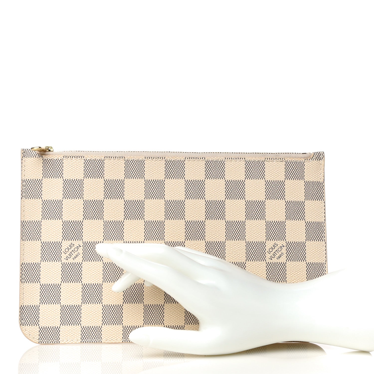 Louis Vuitton Damier Azur Neverfull MM GM Pochette 2 of 17