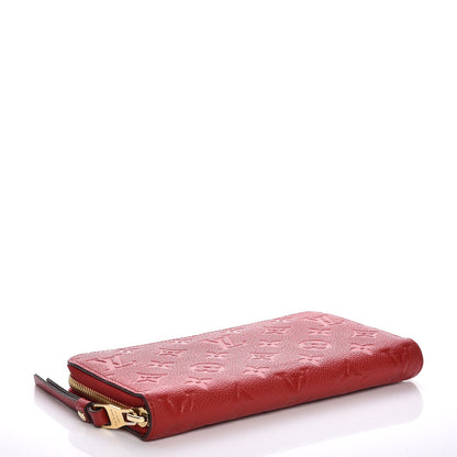 Louis Vuitton Empreinte Zippy Wallet Cherry 4 of 9