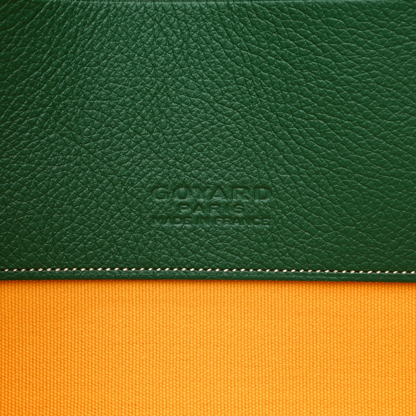 Goyardine Senat Pochette MM Green