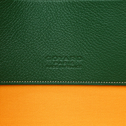 Goyard Goyardine Senat Pochette MM Green 5 of 8