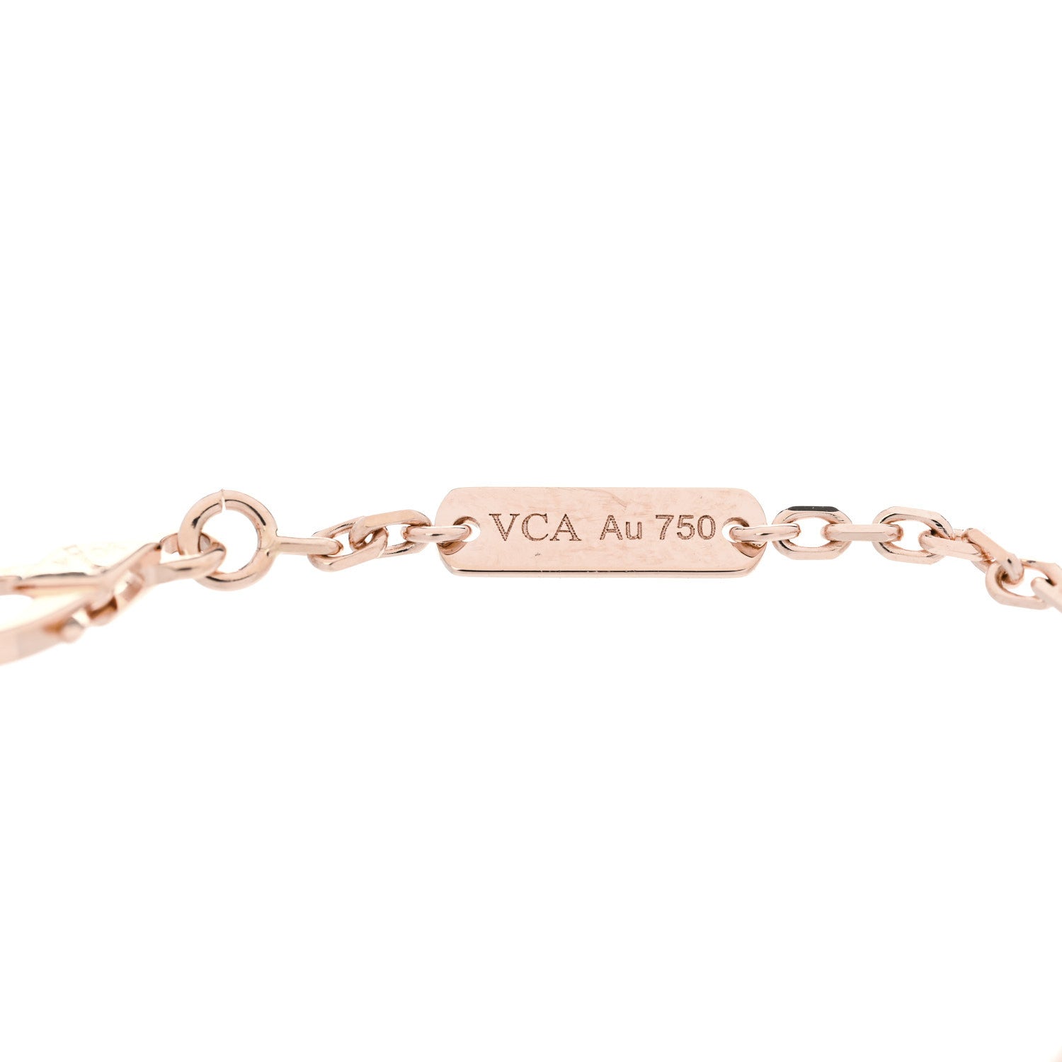 Van Cleef & Arpels 18K Rose Gold Carnelian Onyx Lucky Spring Open Wing Lady Bug Bracelet 5 of 6