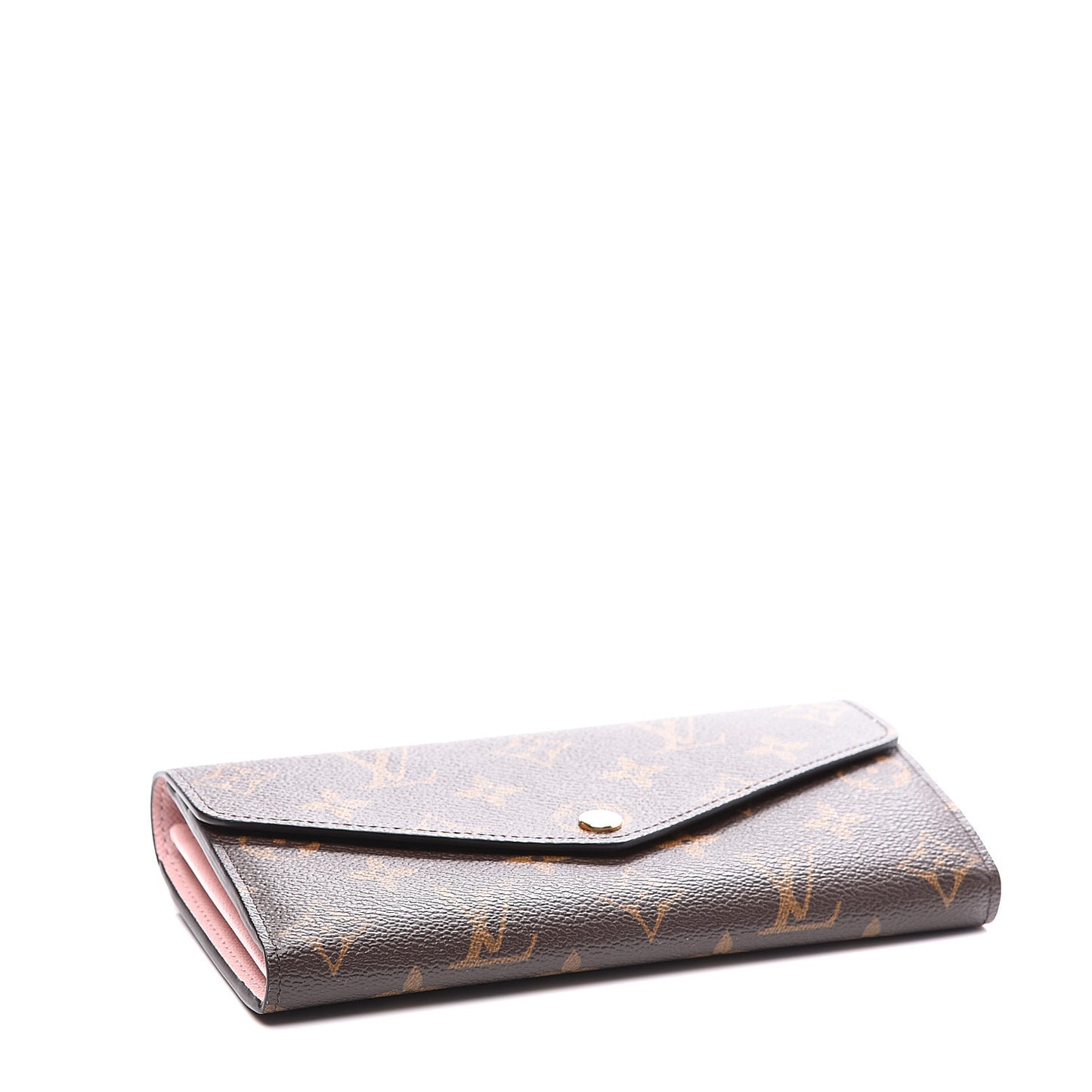 Monogram Sarah Wallet NM Rose Ballerine