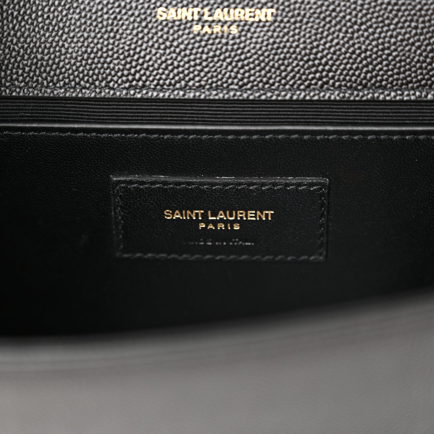 Grain De Poudre Small Monogram Kate Satchel Black