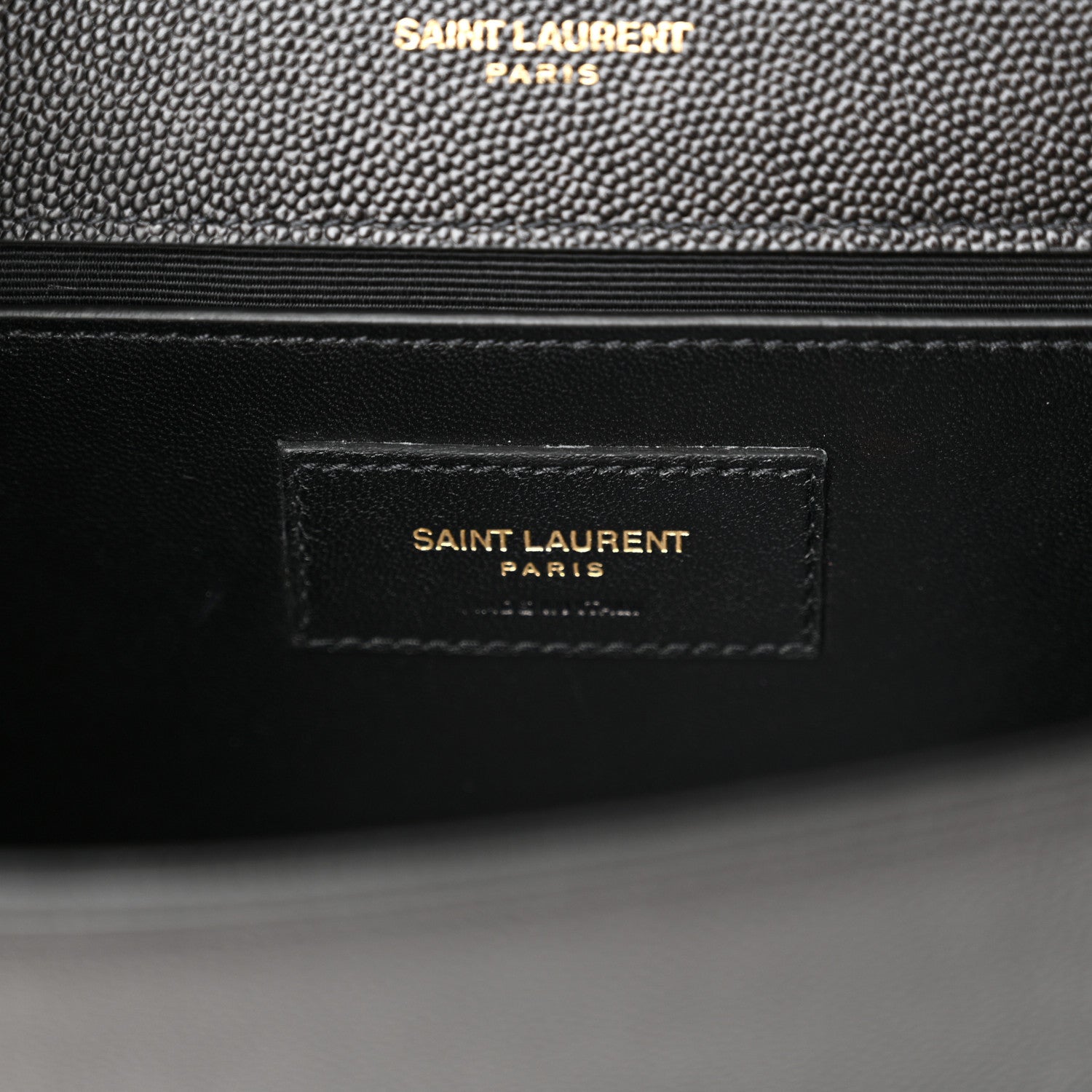 Saint Laurent Grain De Poudre Small Monogram Kate Satchel Black 6 of 12