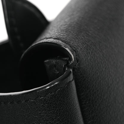Saint Laurent Smooth Calfskin Small Le 5 A 7 Soft Hobo Black 14 of 15