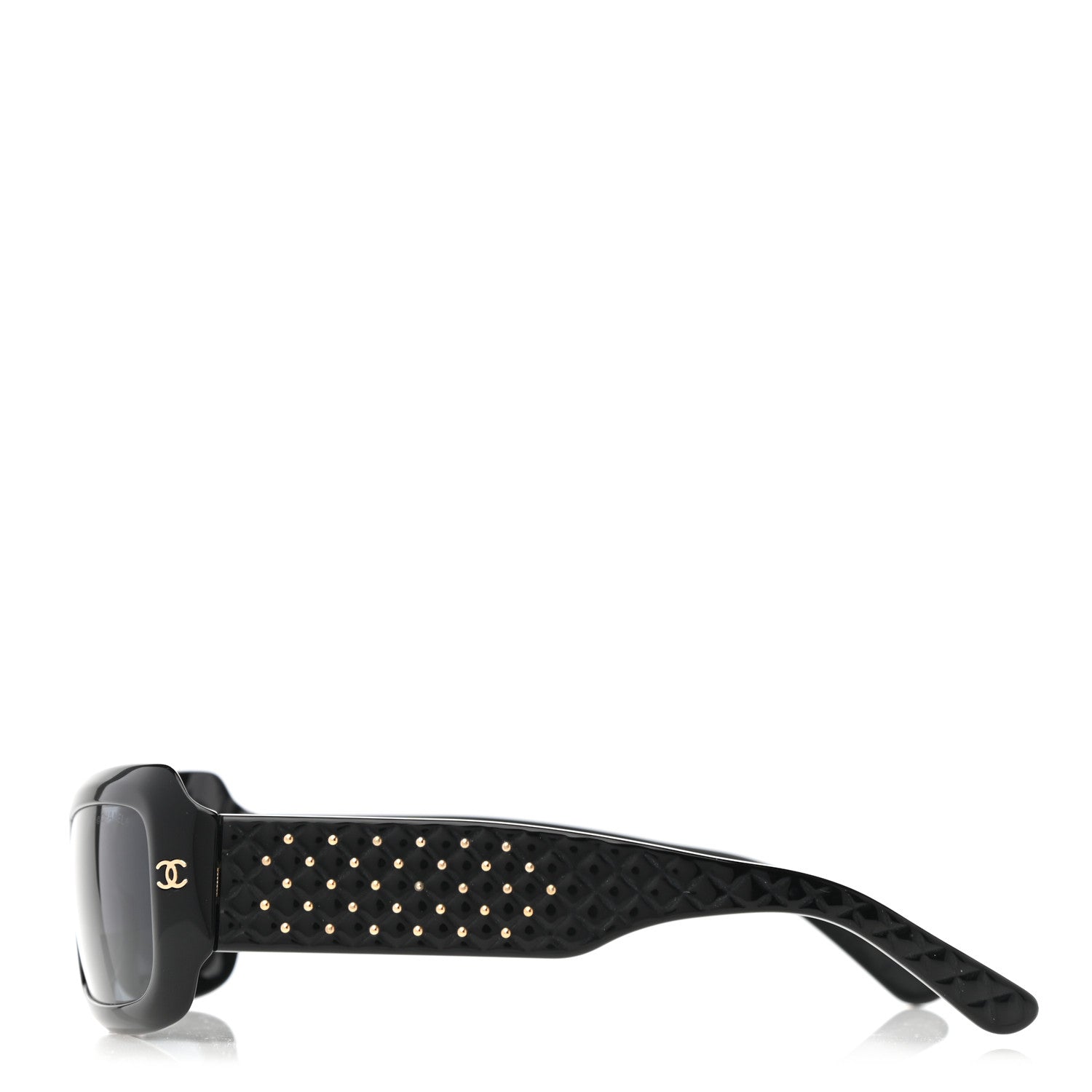Chanel Studded CC Sunglasses 5099 Black 3 of 7