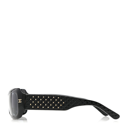 Chanel Studded CC Sunglasses 5099 Black 3 of 7