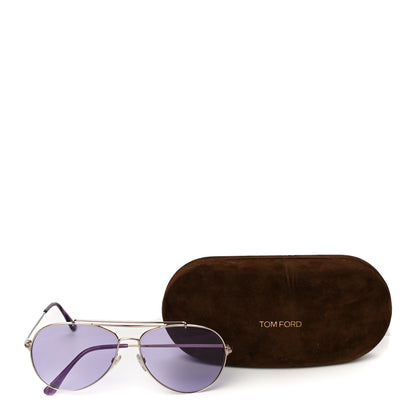 Tom Ford Indiana Aviator Sunglasses TF497 Blue 7 of 7