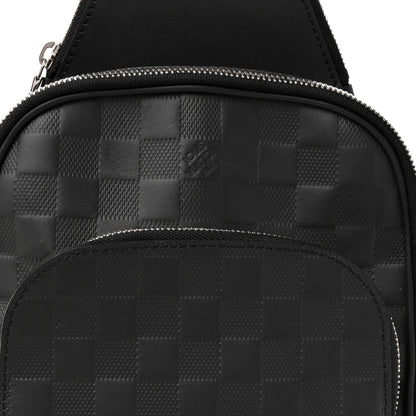 Louis Vuitton Damier Infini Avenue Sling Bag NM Onyx 7 of 9