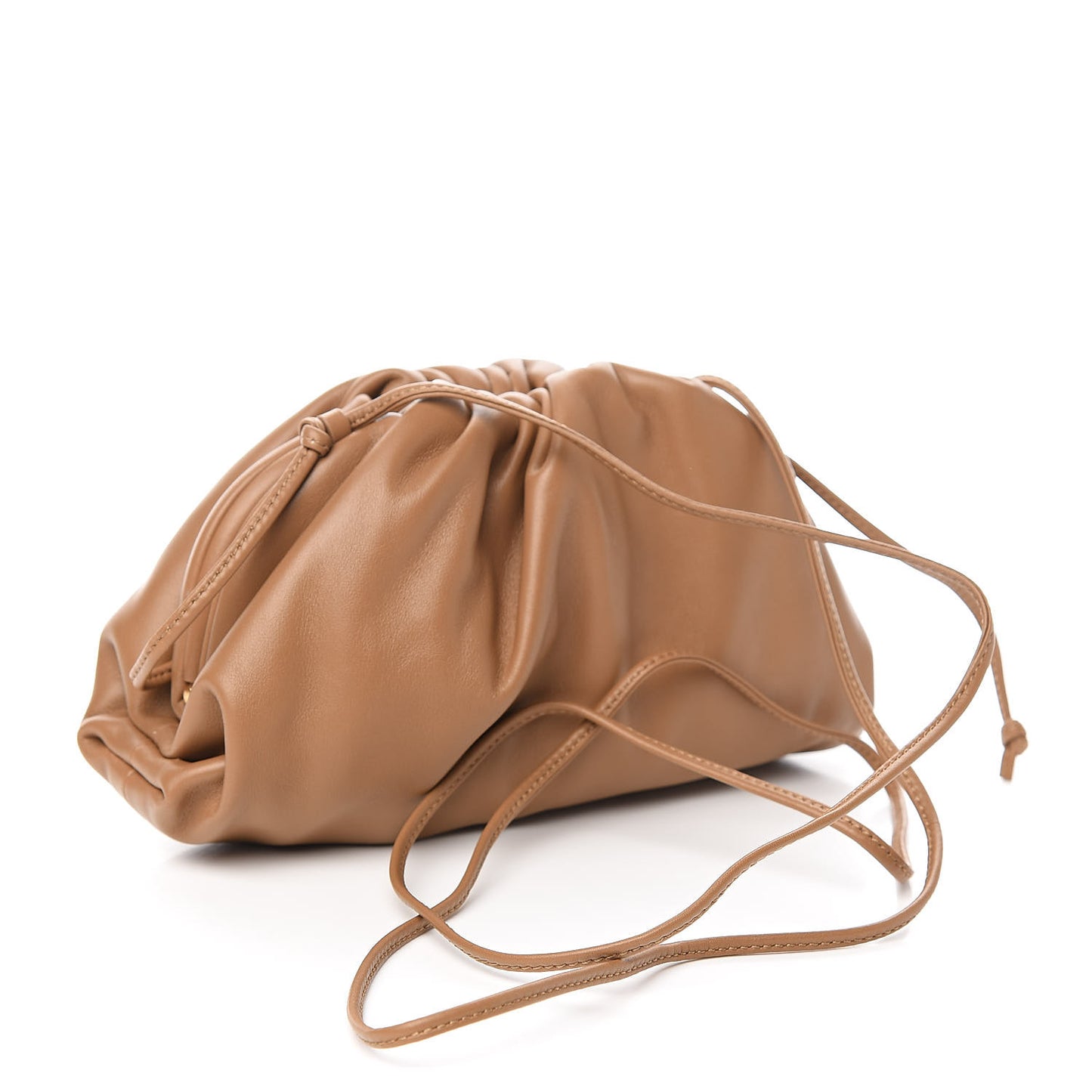 Butter Calfskin The Mini Pouch Cammello