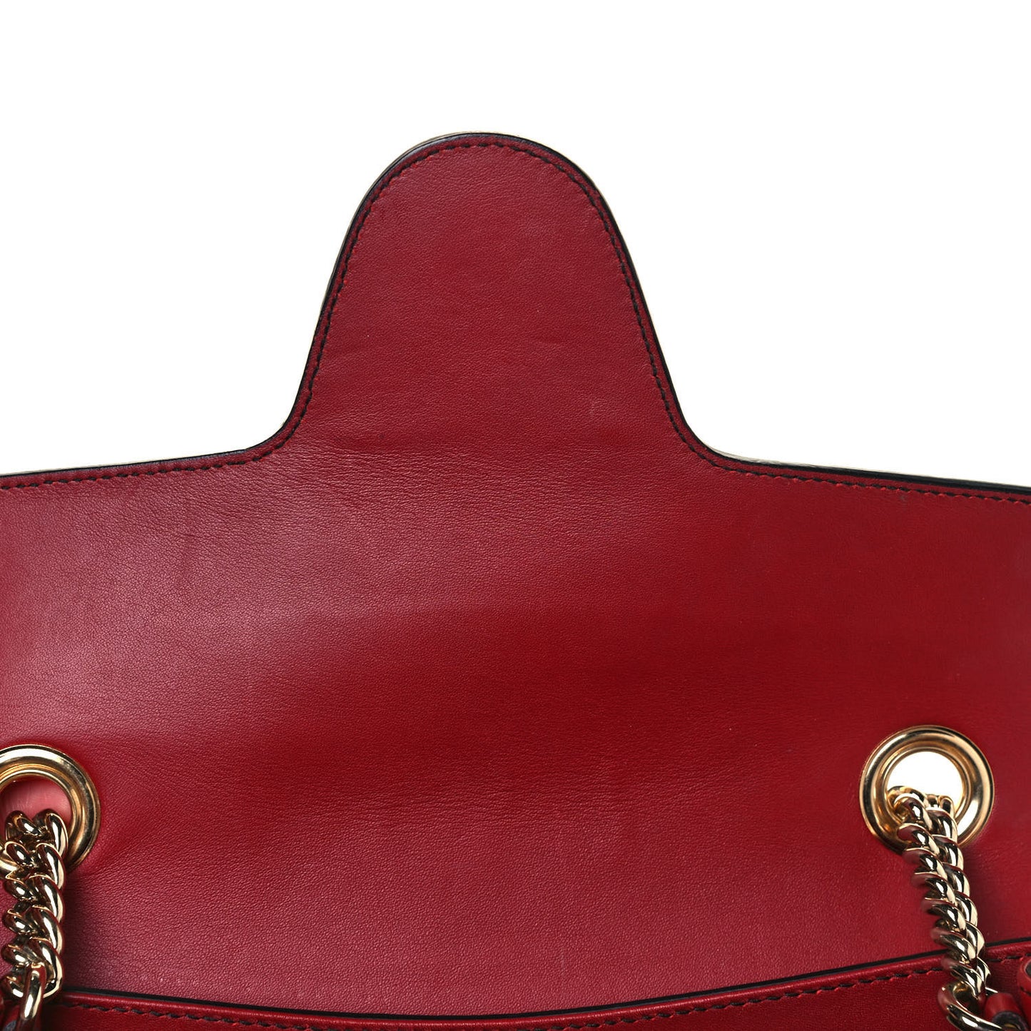 Microguccissima Medium Emily Chain Shoulder Bag Red