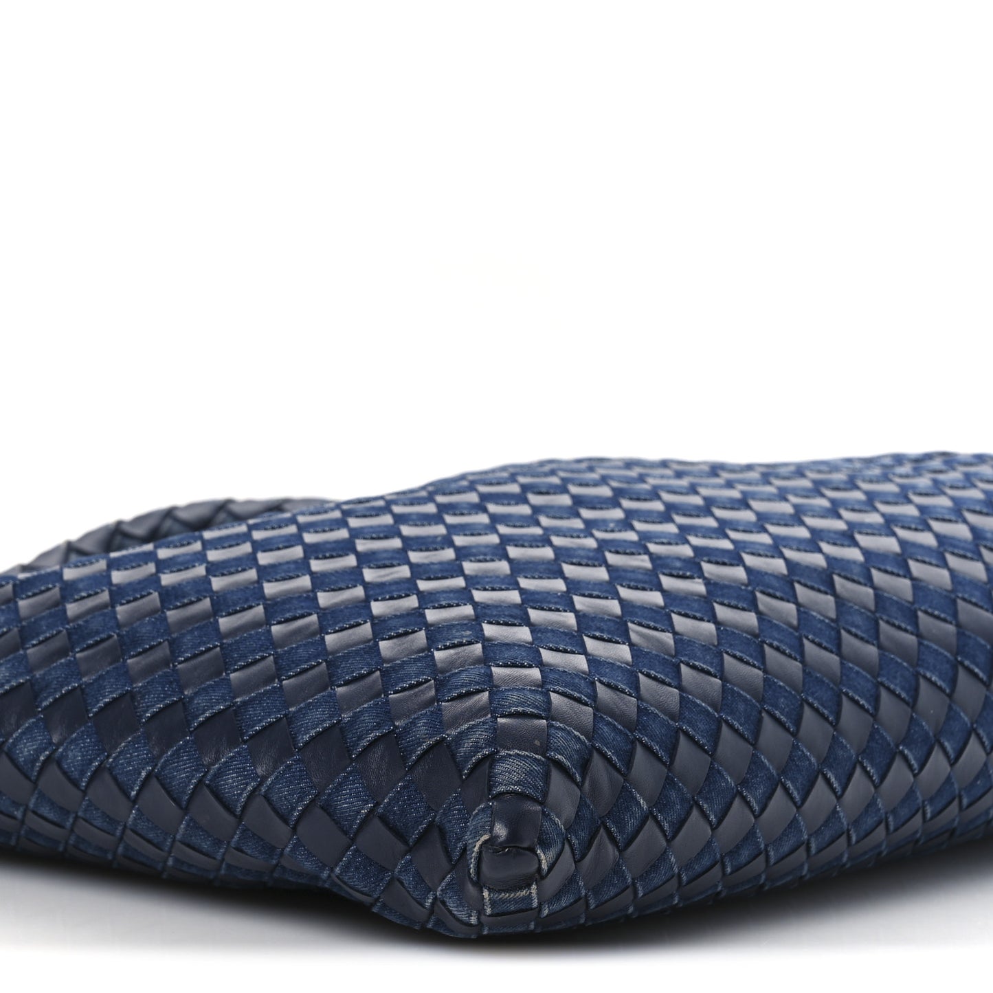 Denim Nappa Intrecciato Large Hop Abyss Indigo
