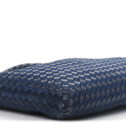Bottega Veneta Denim Nappa Intrecciato Large Hop Abyss Indigo 9 of 14