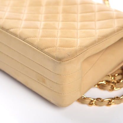 Chanel Lambskin Quilted Small Single Flap Beige 16 of 16