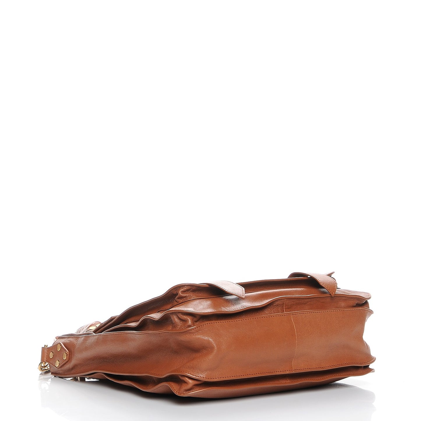 Lambskin PS1 Tote Saddle