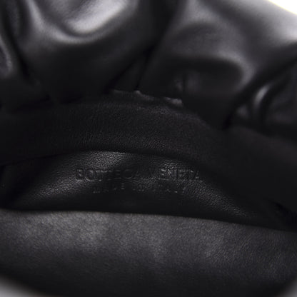 Bottega Veneta Calfskin The Pouch Chain Black 9 of 10