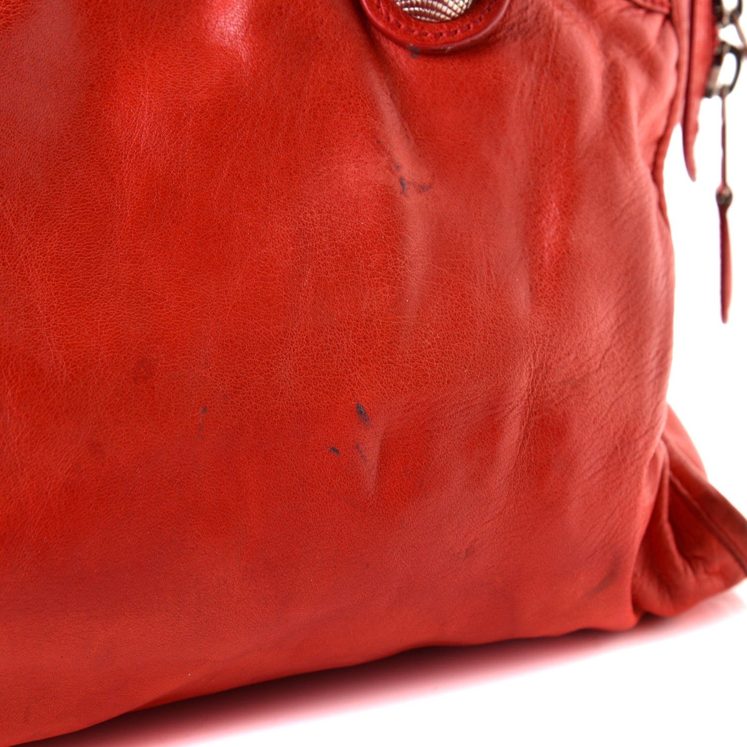 Balenciaga Agneau Giant 21 Silver Hardware City Vermillion 16 of 18