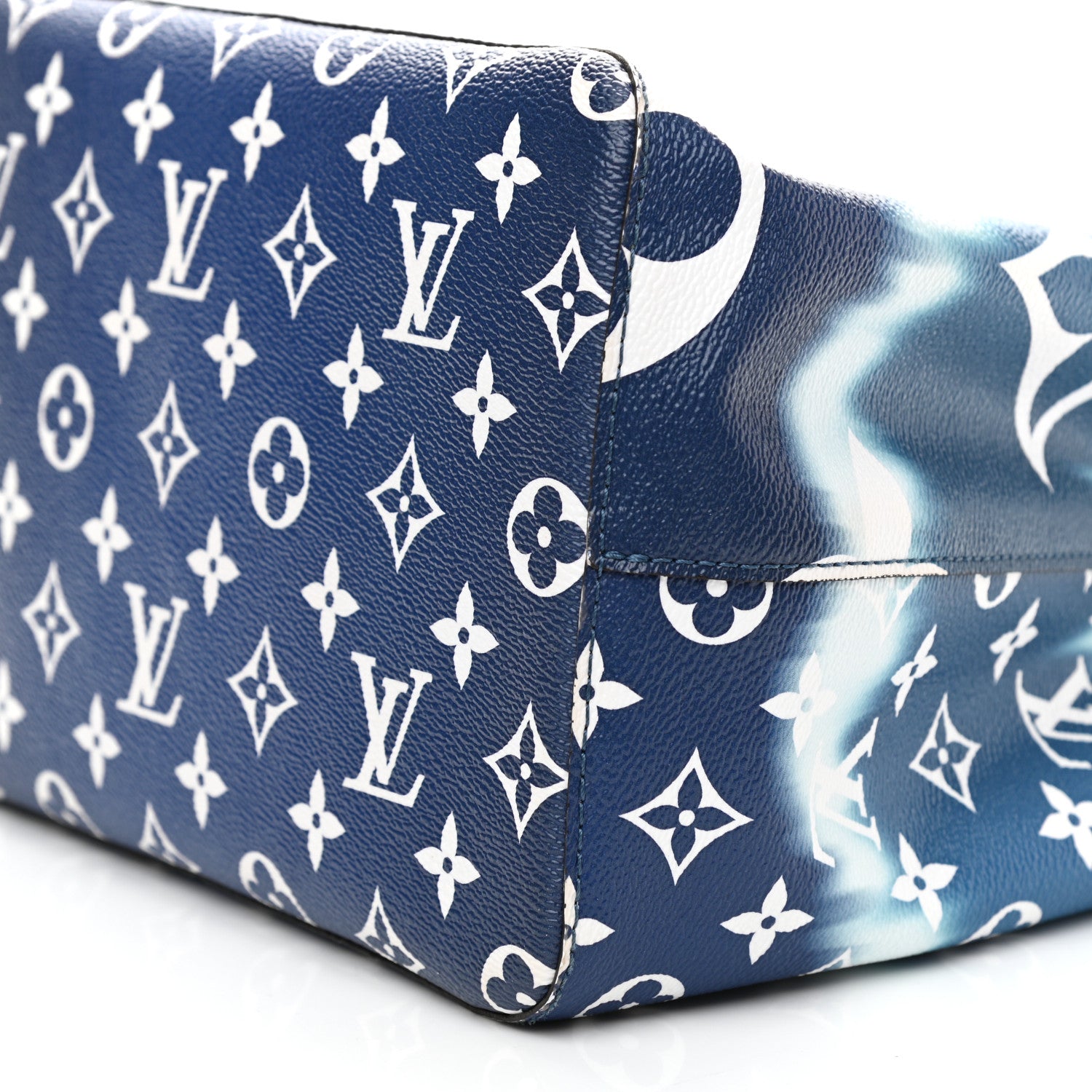 Louis Vuitton Monogram Escale Neonoe MM Blue 9 of 10