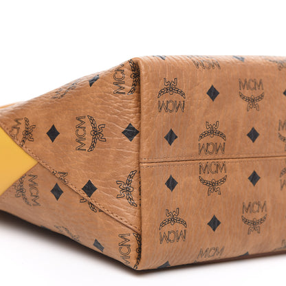 MCM Visetos Medium Klara Hobo Cognac Yellow 9 of 10