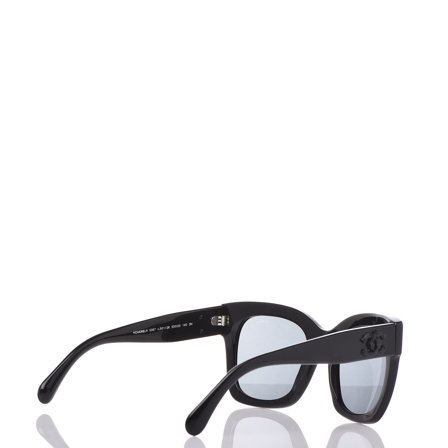 Chanel CC Sunglasses 5357 Black 4 of 7