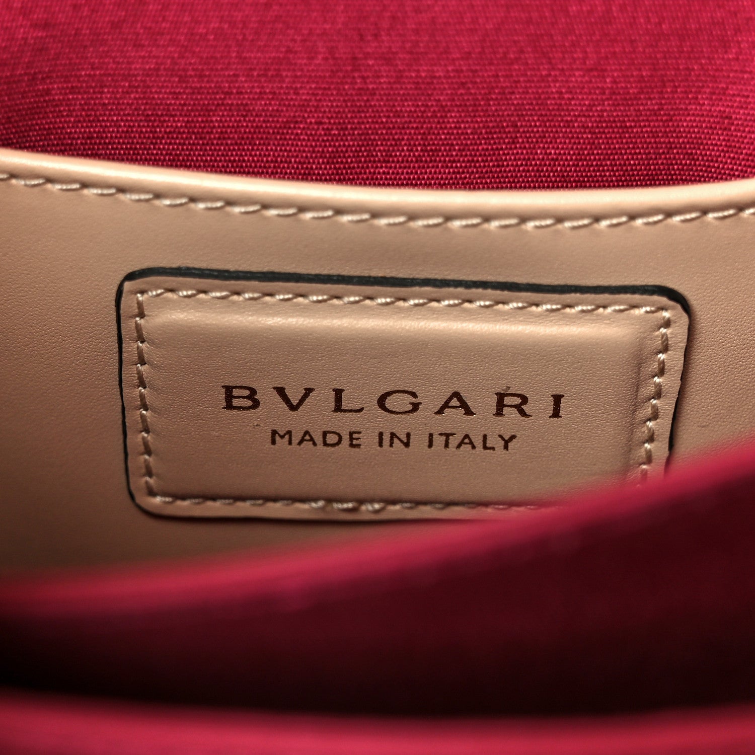 Bulgari Calfskin Serpenti Forever Top Handle Beige Green 7 of 13