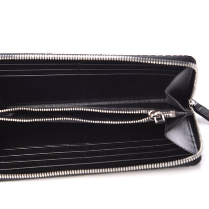 MCM Visetos Large Zip Around Wallet Black 5 of 8