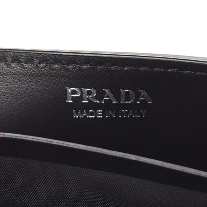 Prada City Calfskin Cahier Studded Mini Bag Black 6 of 10