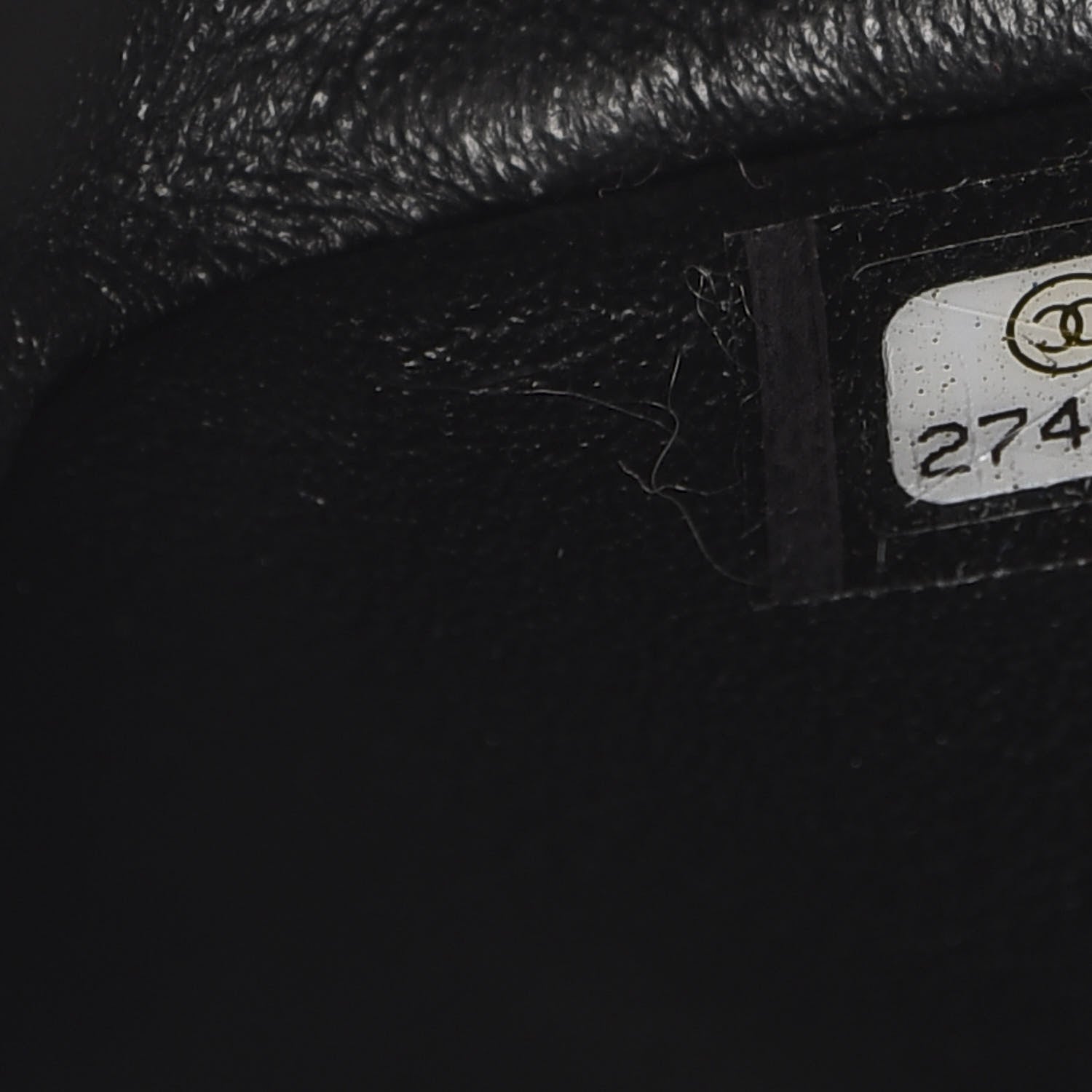 Chanel Crumpled Calfskin Chevron Quilted 2.55 Reissue 226 Black 6 of 12