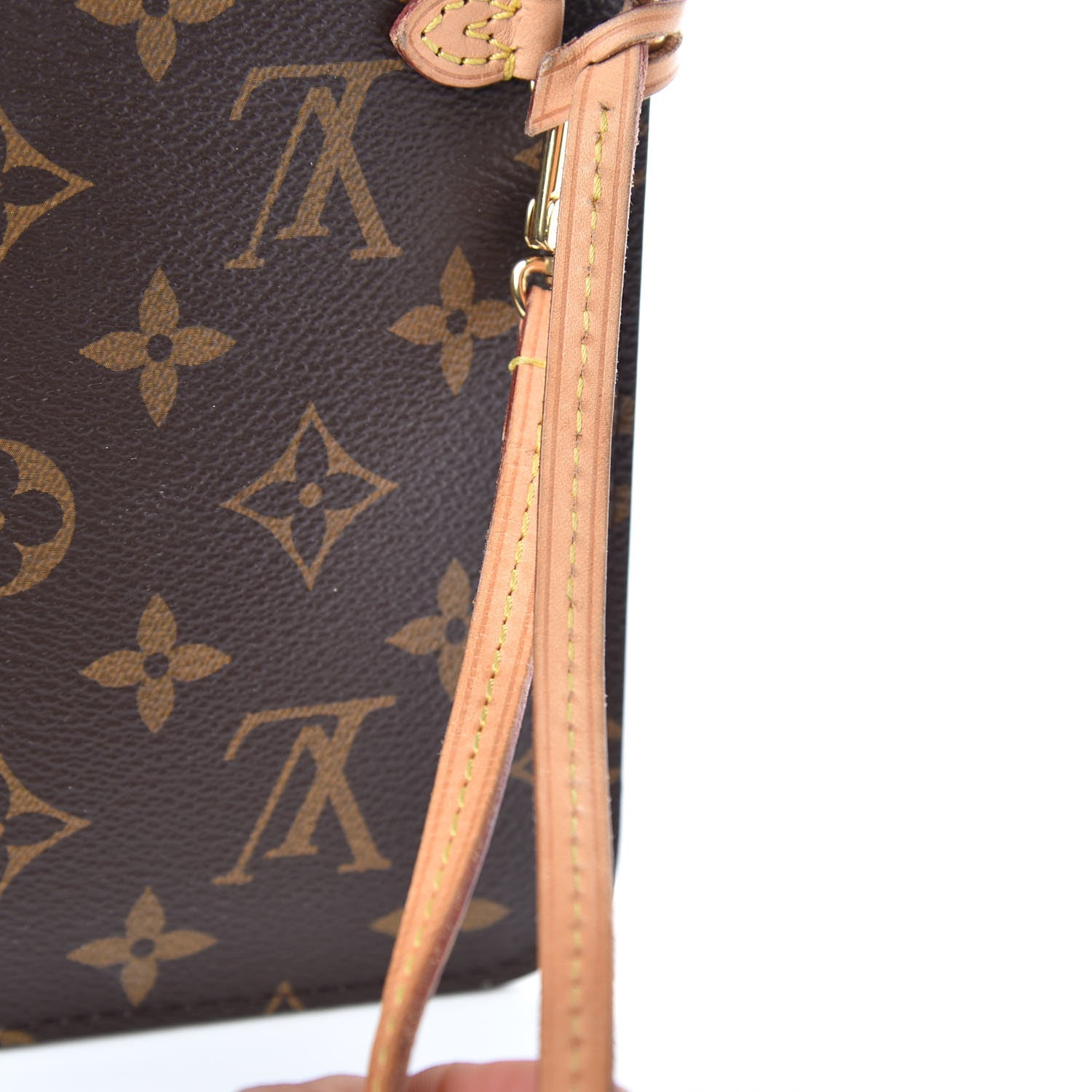 Louis Vuitton Monogram Neverfull MM GM Pochette Cherry 8 of 8