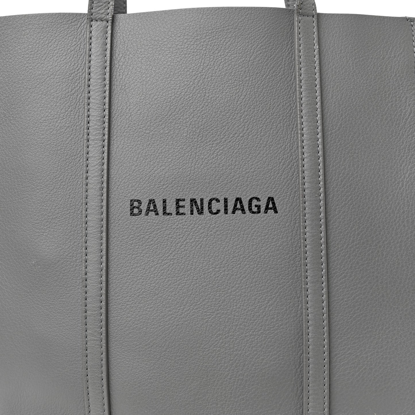 Calfskin XS Everyday Tote Balenciaga Grey Black