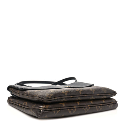 Louis Vuitton Monogram Twice Pochette Black 4 of 11