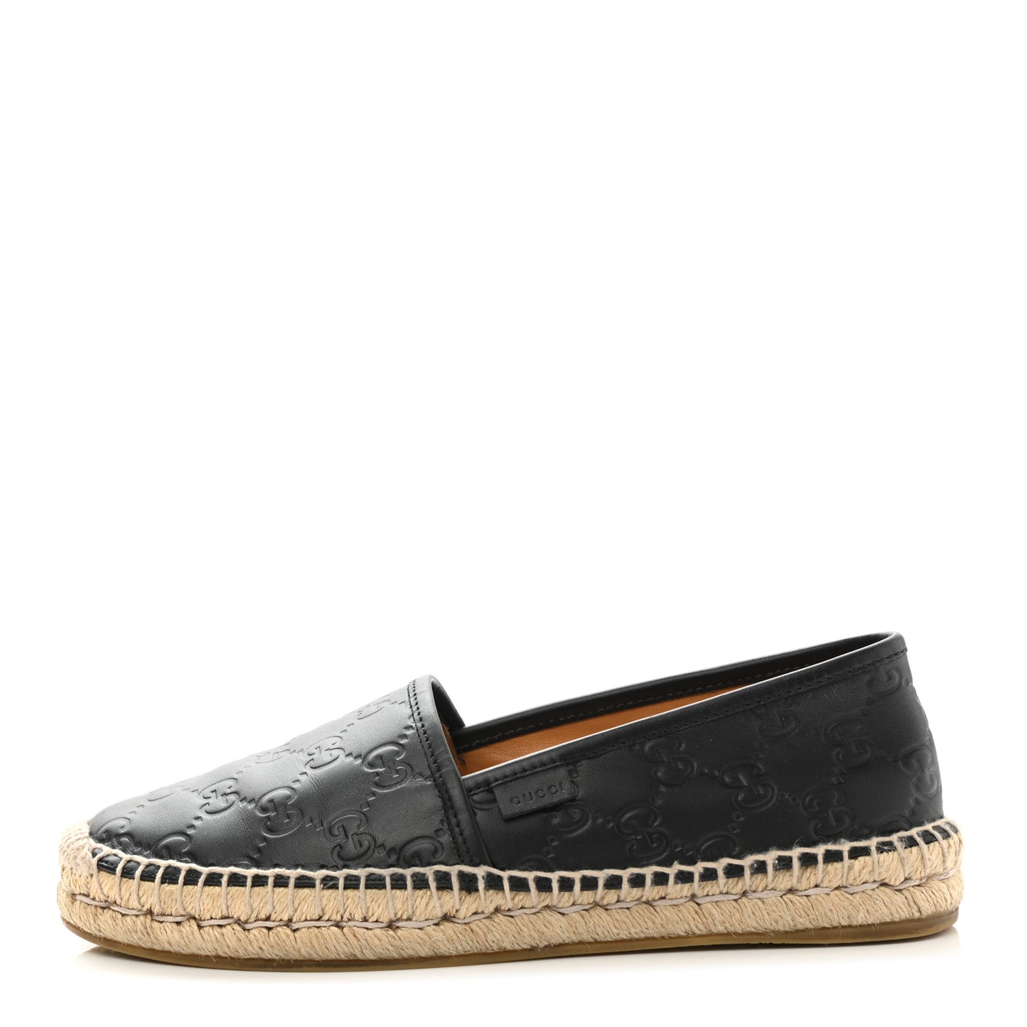 Guccissima Signature Espadrilles 37.5 Black