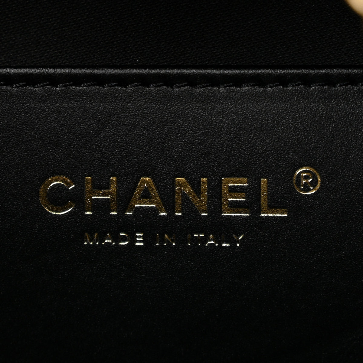 Chanel Caviar Quilted Medium Chanel 25 Handbag Black 7 of 12