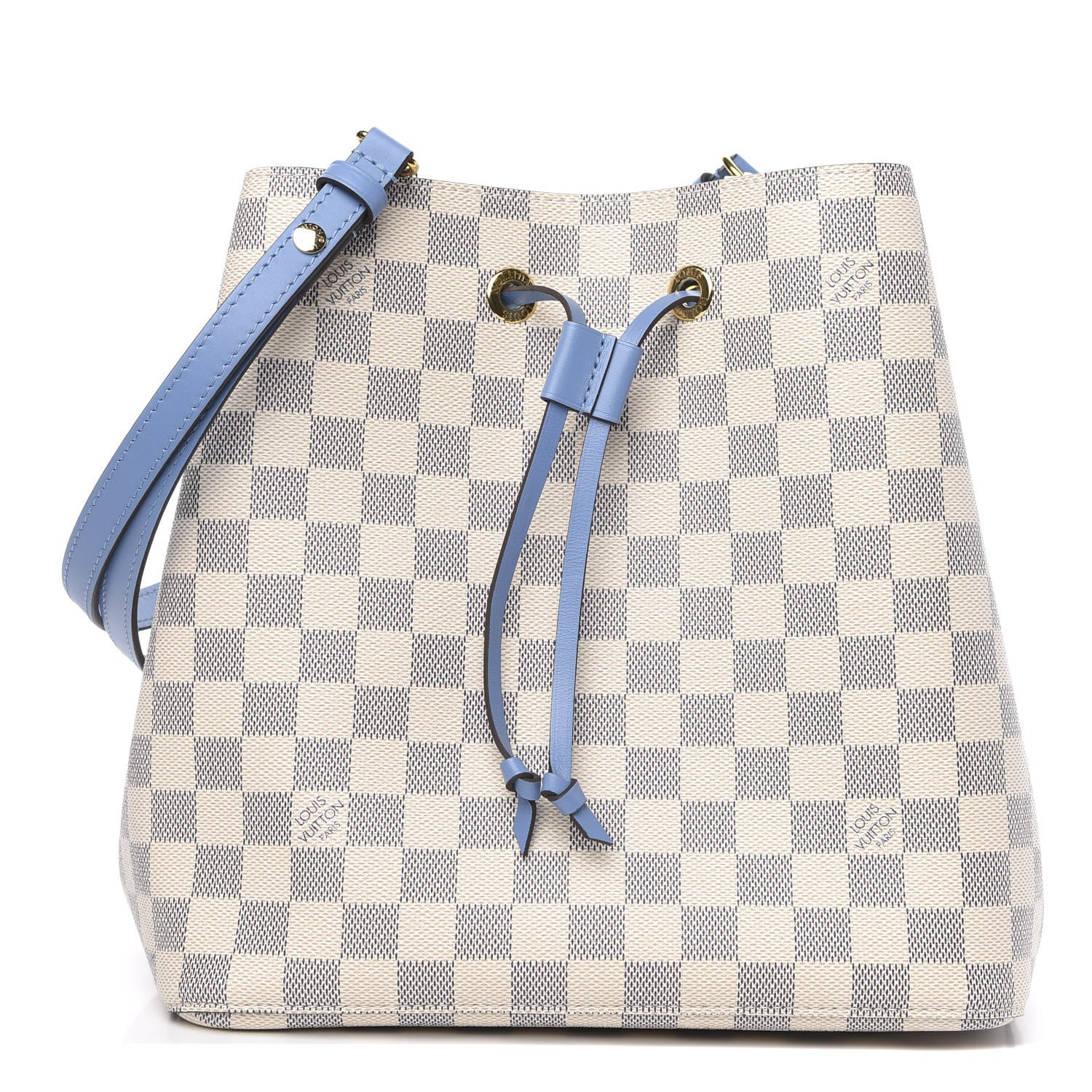 Louis Vuitton Damier Azur Neonoe MM Bleuet 1 of 9