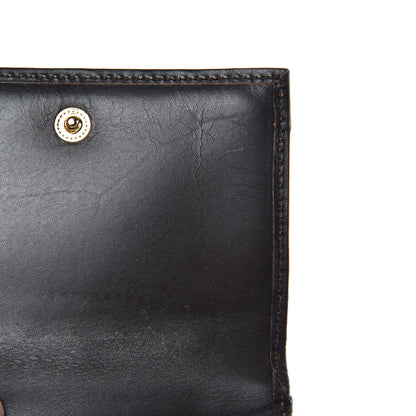 Burberry Haymarket Check Compact Wallet Chocolate 9 of 11