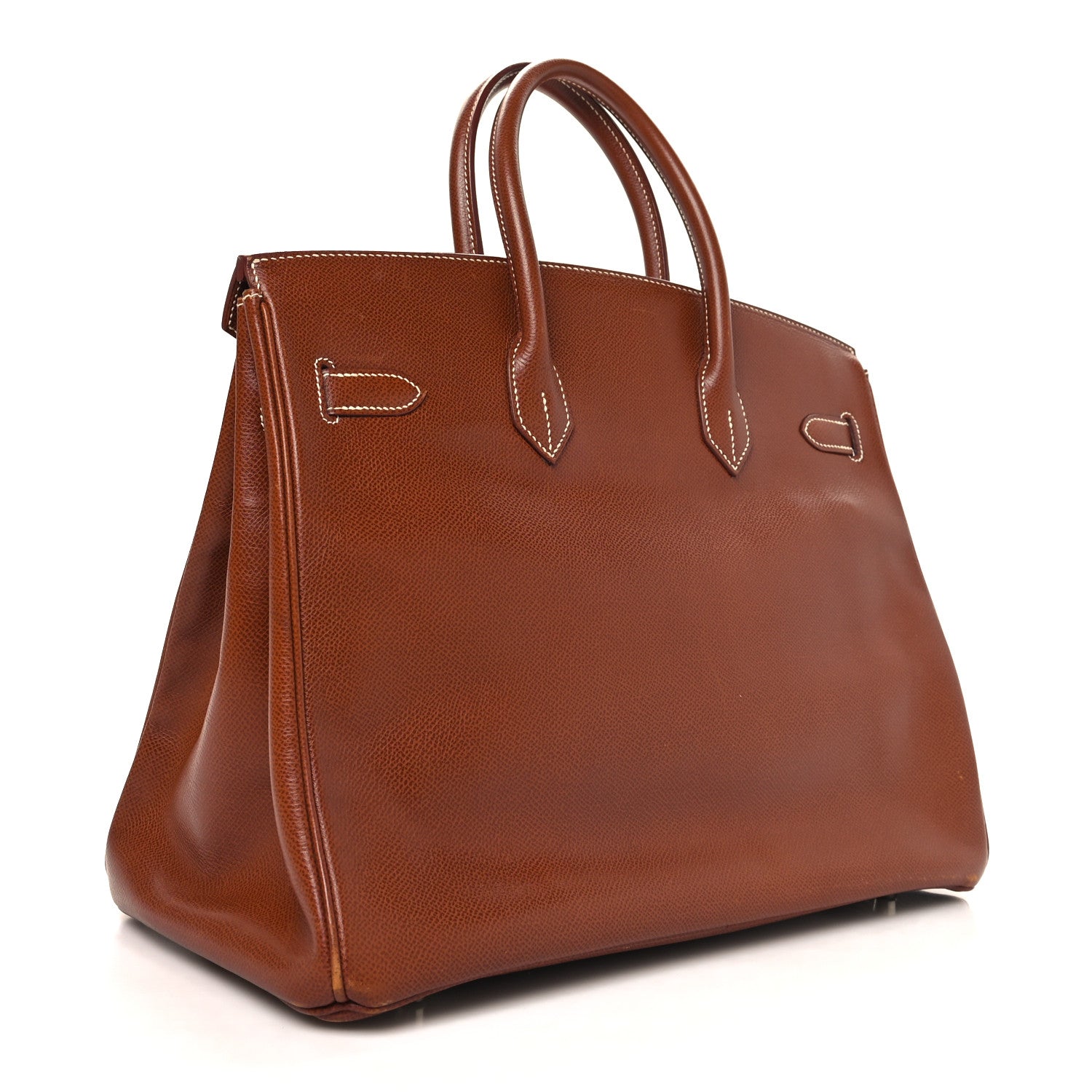 Hermes Courchevel Birkin 35 Noisette 3 of 17
