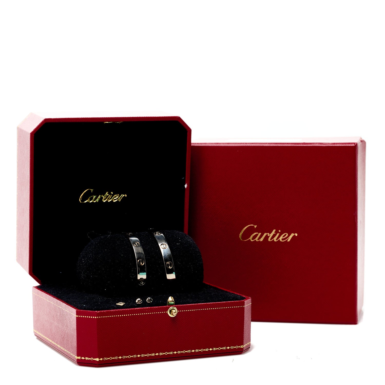 Cartier 18K White Gold LOVE Bracelet 16 11 of 11