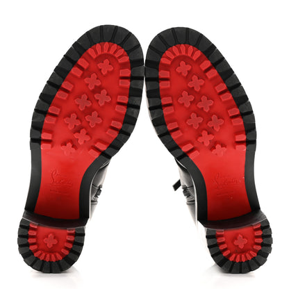 Christian Louboutin Calfskin Spikes TS Croc 70 Boots 35 Black 6 of 13