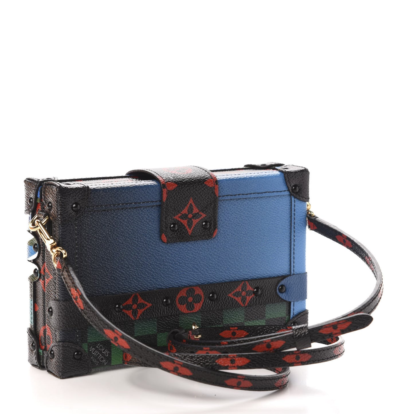 Damier Race Petite Malle Blue Vert